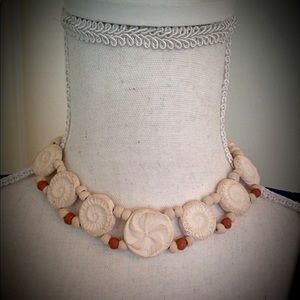 Unique Clay Choker 16" stretchable
